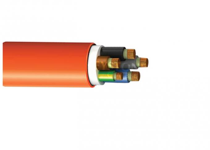 Câble nul d'halogène fumée multinucléaire orange de 0.6kV 1kV de basse 0