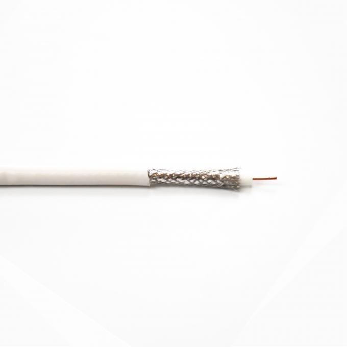 Étamé cuivrez les cables électriques 1 coaxiaux du noyau 1000ft pour les antennes publiques 0