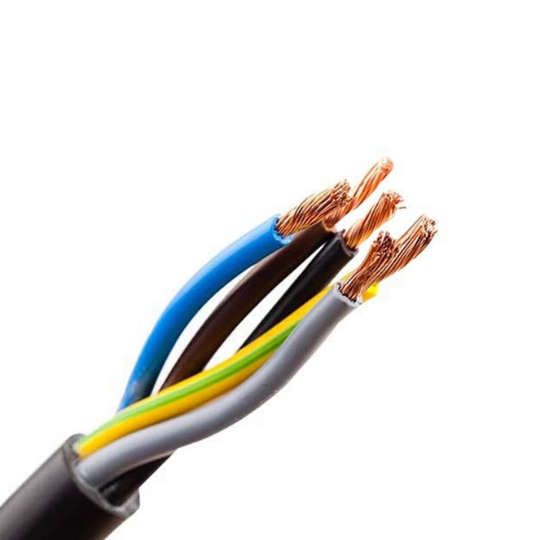 Cables électriques de la basse tension 450V/750V XLPE noyau de 5 pour la construction 0